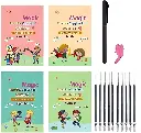 Magic Practice Book for Kids (4 Pcs 10 Refill )