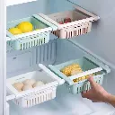 Fridge Organizer Drawer - Adjustable Fridge Storage Basket (4pc Set)