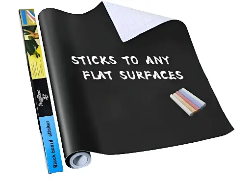[S367] Black Board Sticker (45x200 cm)